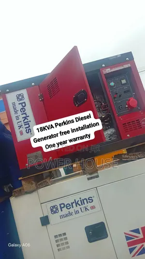 18kVA Perkins Diesel Generator – Dependable Power Anytime