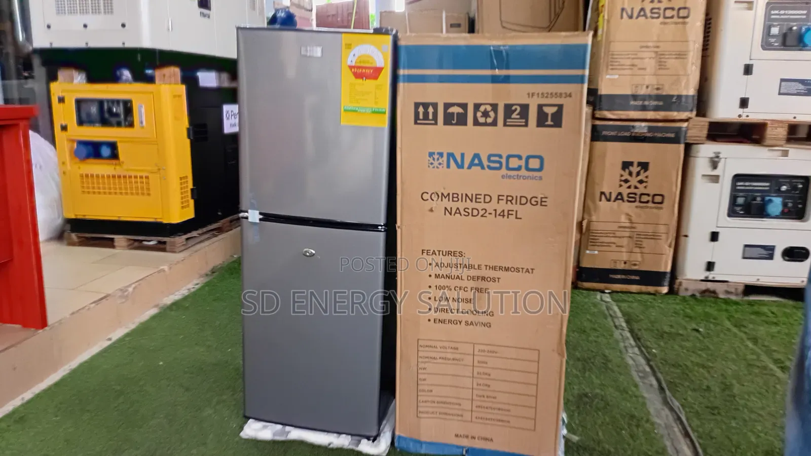 Nasco 158L Double Door Refrigerator – Best Value