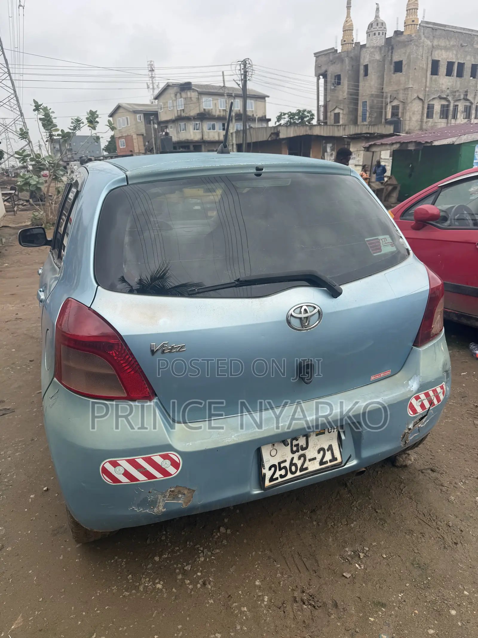 Toyota Vitz 1.5 FWD 3dr 2010 Blue