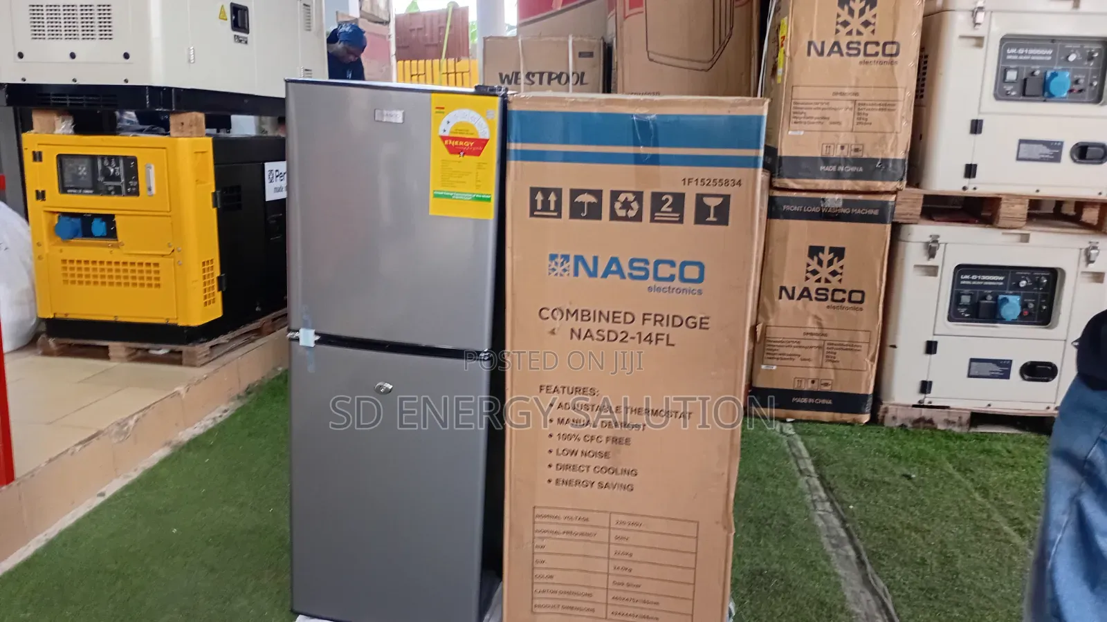 Nasco 158L Refrigerator – Stylish Reliable Cooling