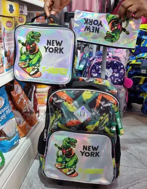 3 in 1 Dragging School Bags