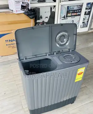 Get Unique Nasco 11kg Top Load Washing Machine(Gray)Semi-Auto