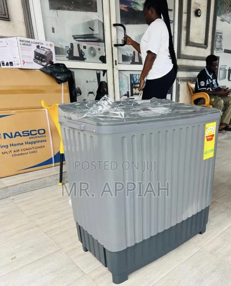 Get Unique Nasco 11kg Top Load Washing Machine(Gray)Semi-Auto