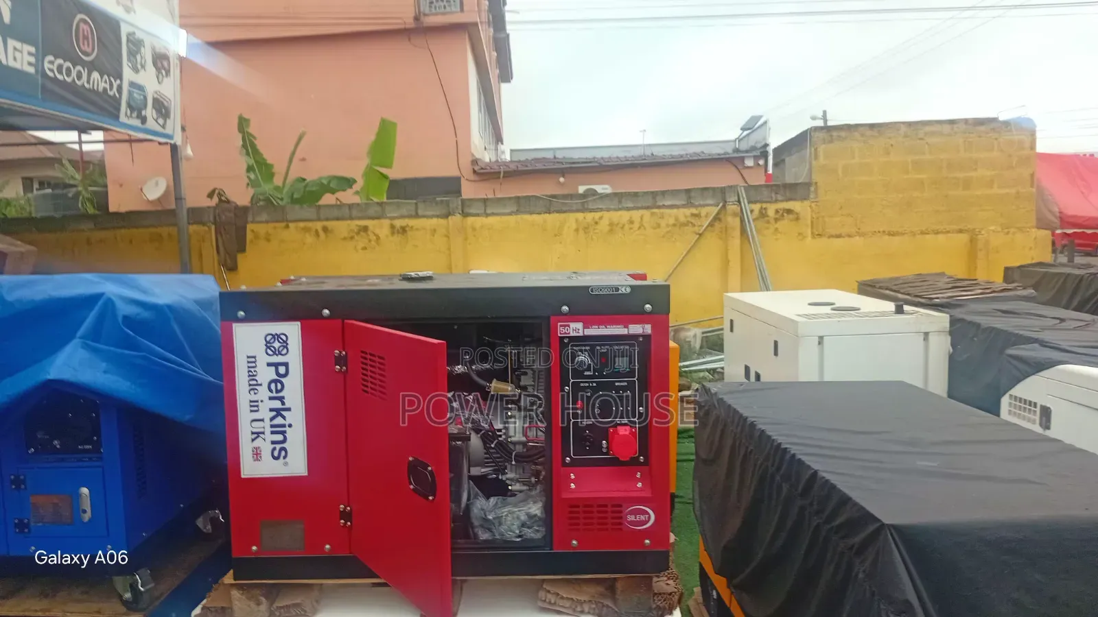 Heavy-Duty 18kVA Perkins Diesel Generator – Ready for Every Challenge