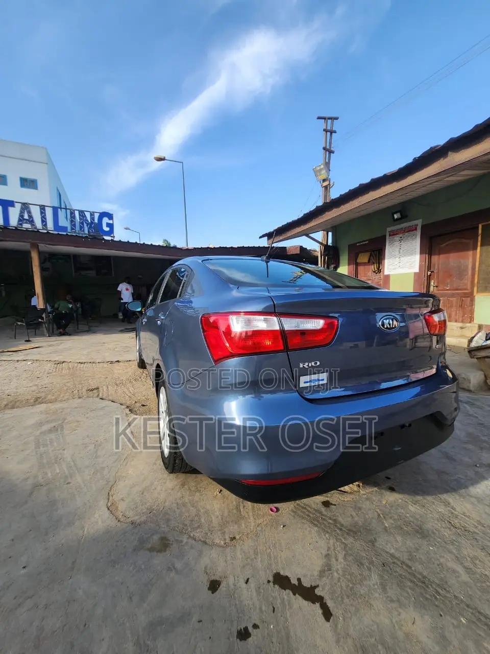 Kia Rio EX 4dr Sedan (1.6L 4cyl 6A) 2016 Blue