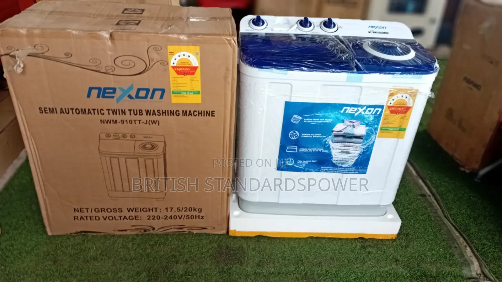Twin Tub Semi Automatic 7kg Nexon Washing Machine