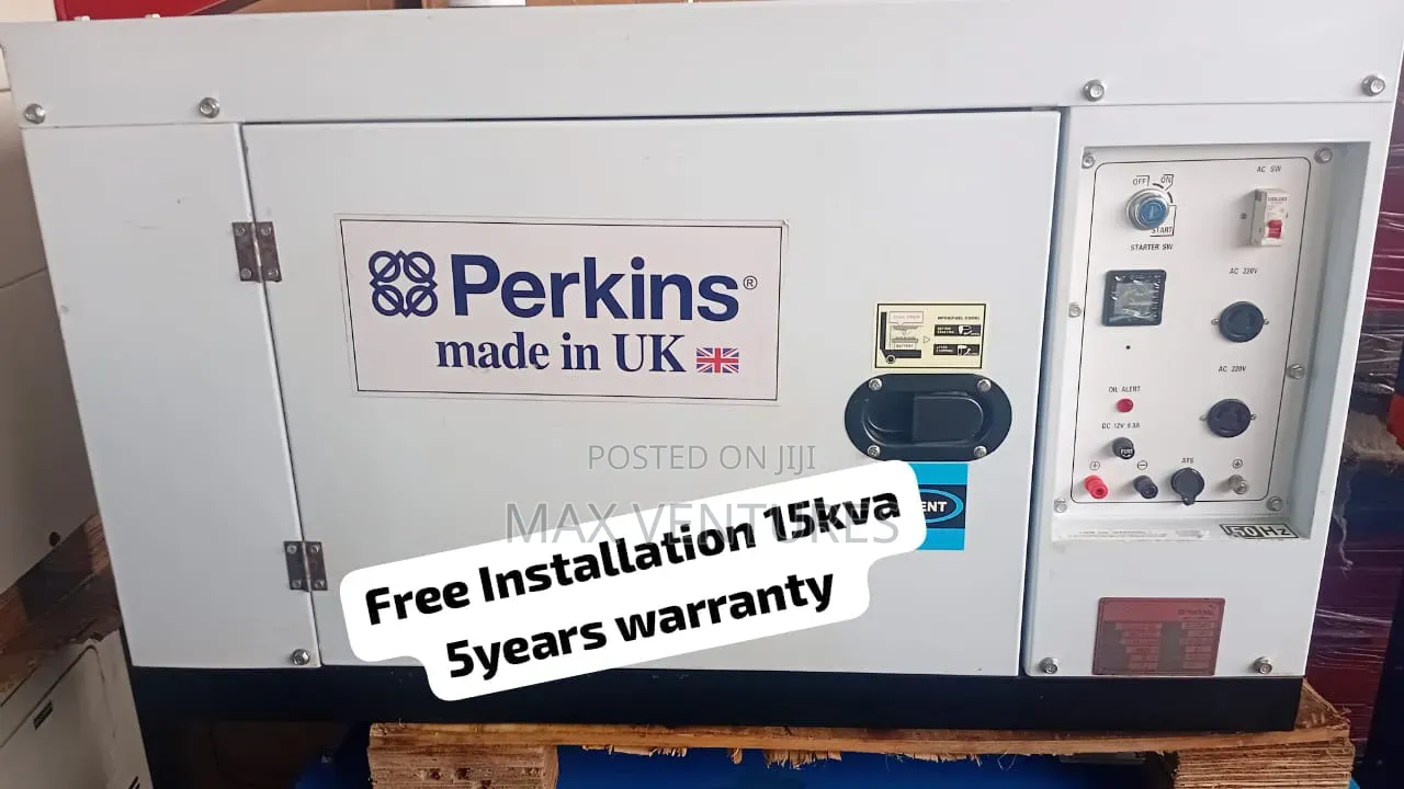 Perkins 15kVA Silent Diesel Generator for Business 15kva