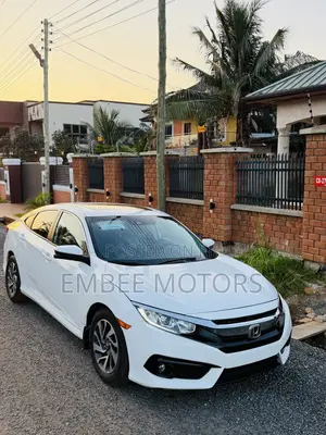 Honda Civic EX Sedan 2018 White