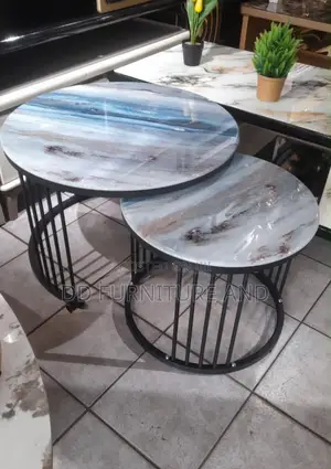2 in 1 Marble Center Table