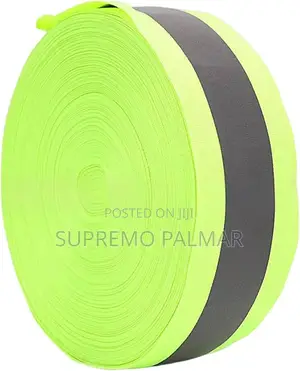 High Visibility Reflective Safety Tape Roll 50mm X 100m - Green