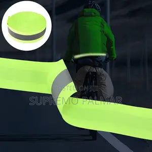 High Visibility Reflective Safety Tape Roll 50mm X 100m - Green