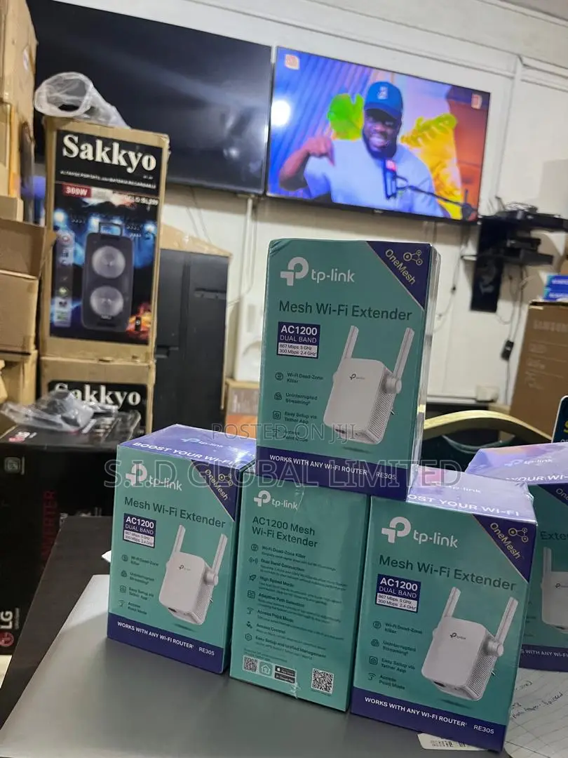 Connect More Devices With Dual-Band Power ON RE305 WIFI EXTENDER