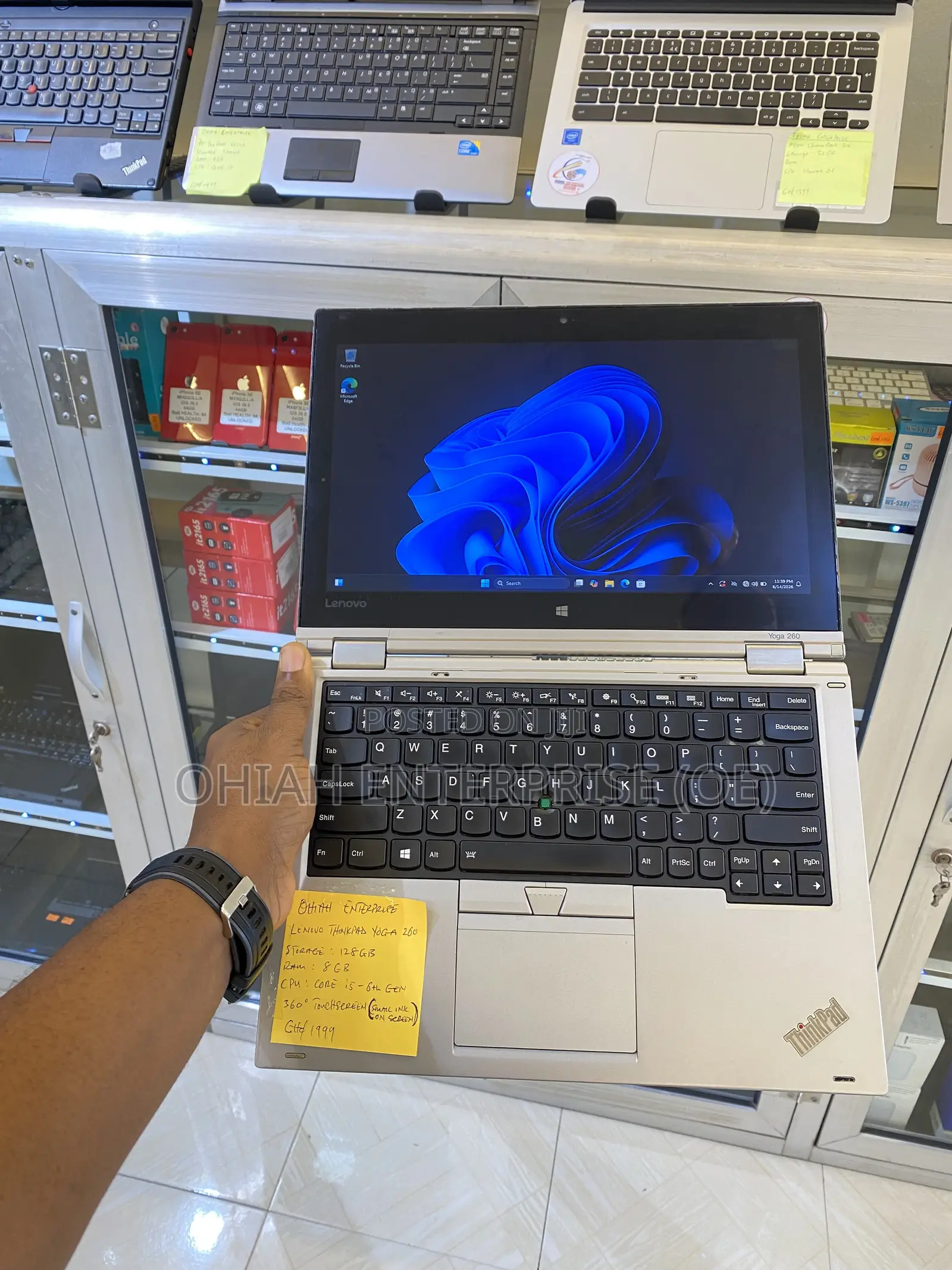 Laptop Lenovo Yoga 260 8GB Intel Core i5 SSD 128GB