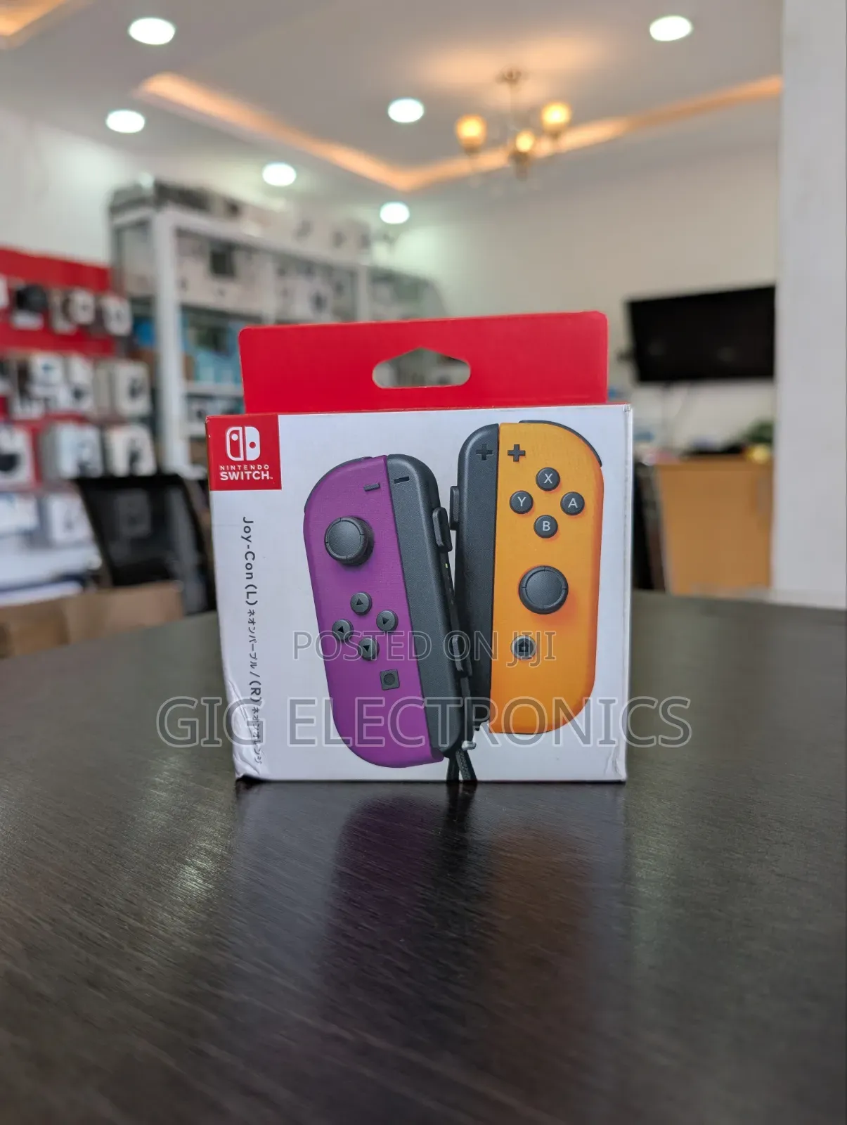 Nintendo Switch Joy-Con Neon Purple/Neon Orange(L-R)