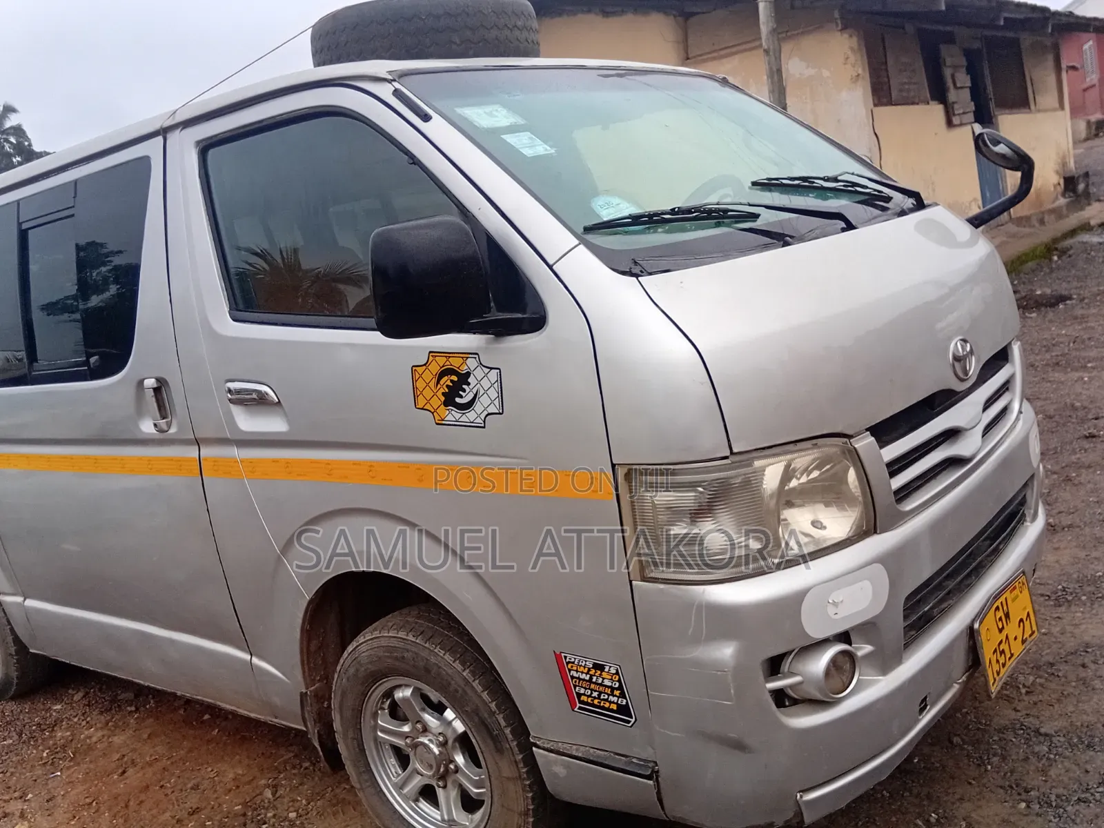 Toyota HiAce 2008 Silver