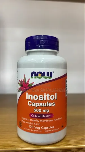 NOW Inositol 500 Mg Veg Capsules