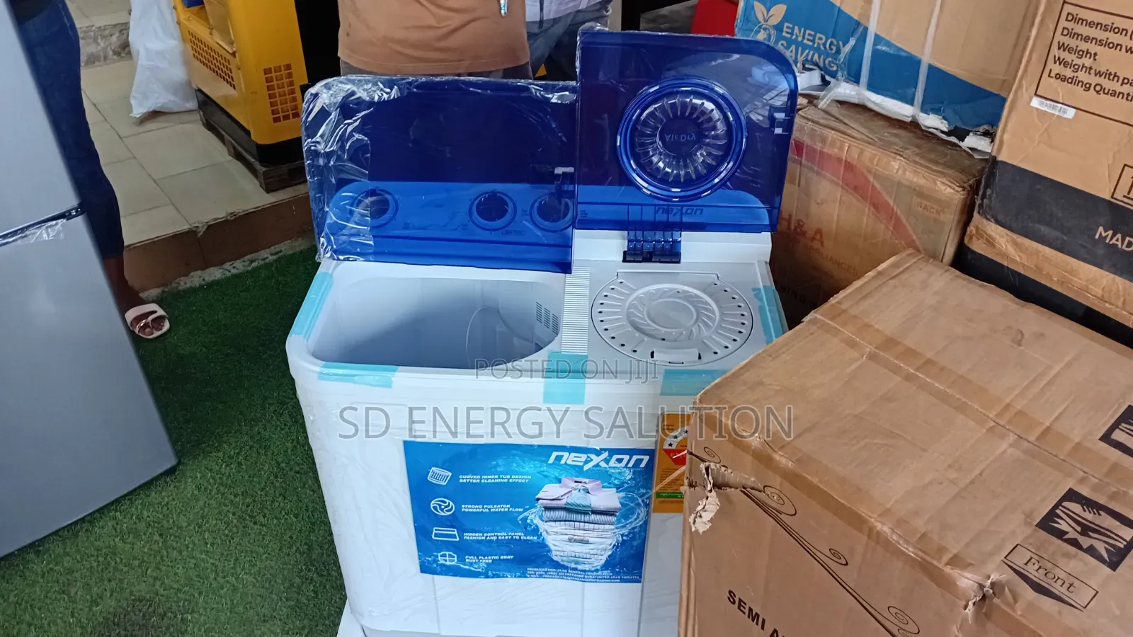 Nasco 7KG Top Load Washing Machine – Fast Efficient