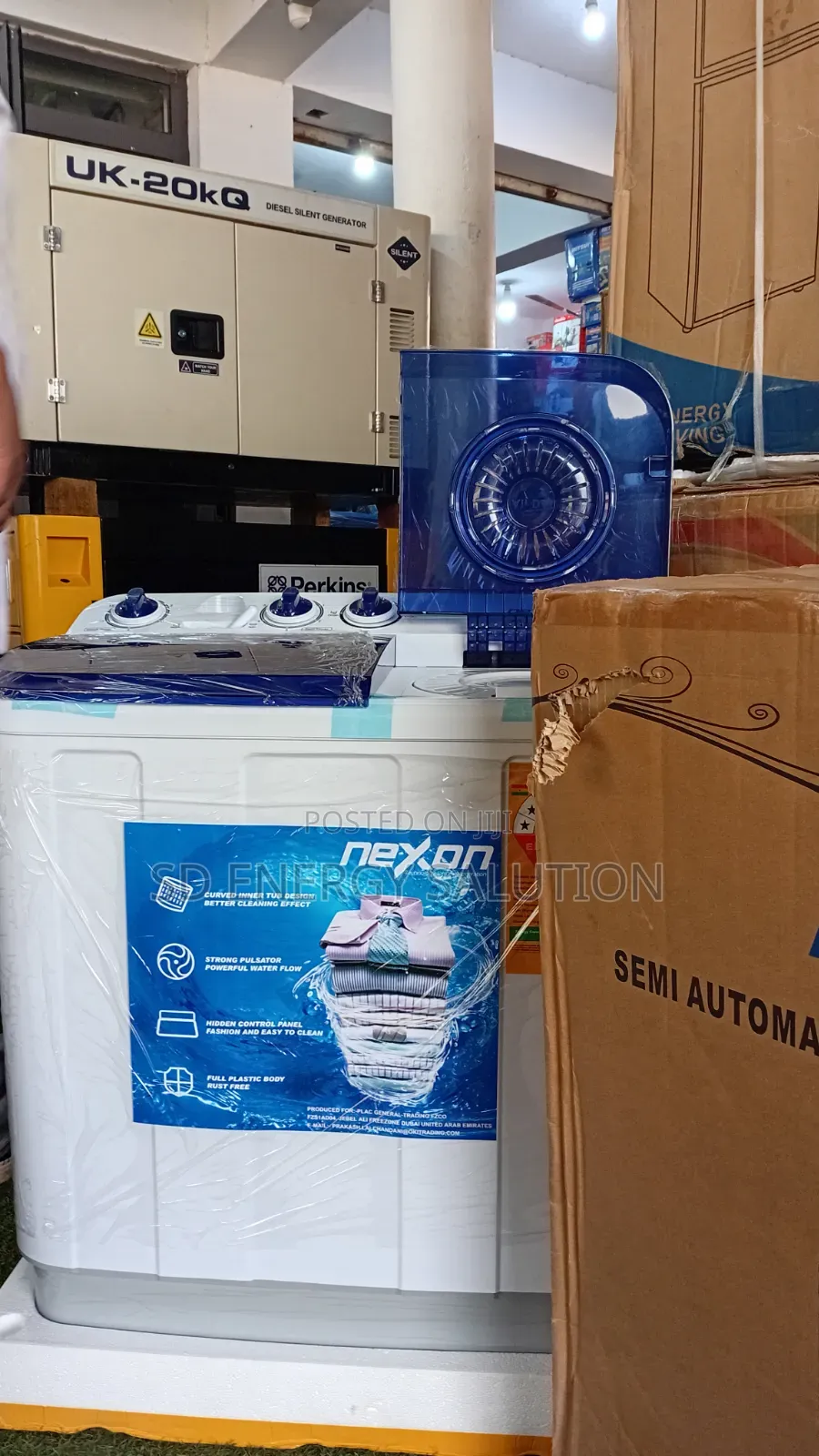 Nasco 7KG Top Load Washing Machine – Fast Efficient