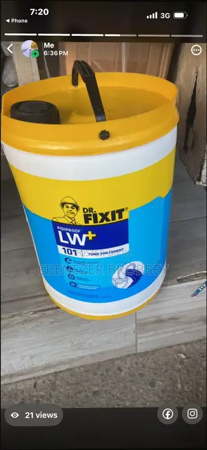 Waterproof Cement Liquid( Dr Fixit)