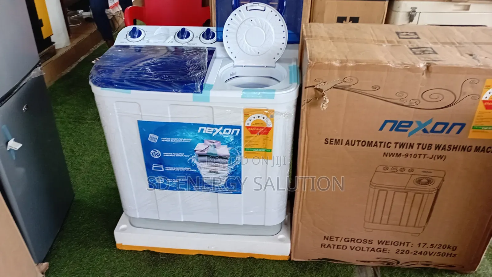 Nasco 7KG Washing Machine – Compact, Quiet Efficient