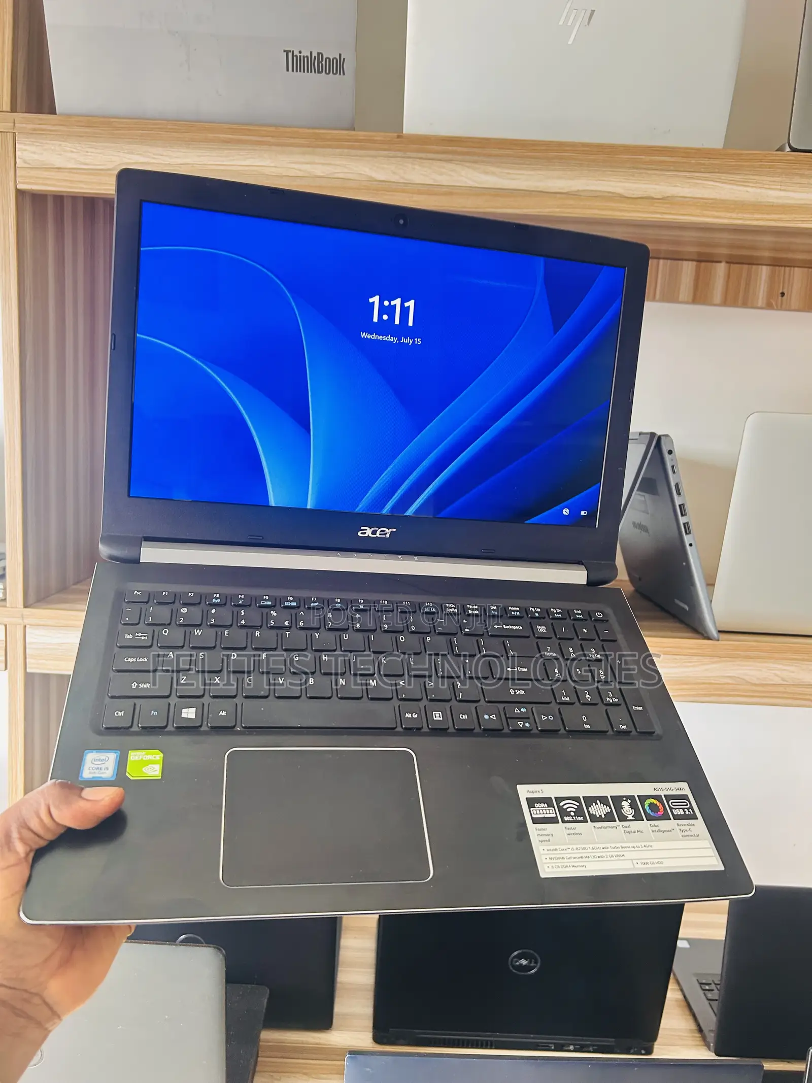 Laptop Acer Aspire 5 8GB Intel Core i5 SSD 256GB