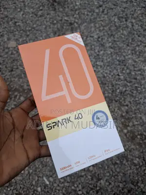 New Tecno Spark 40 256 GB Black