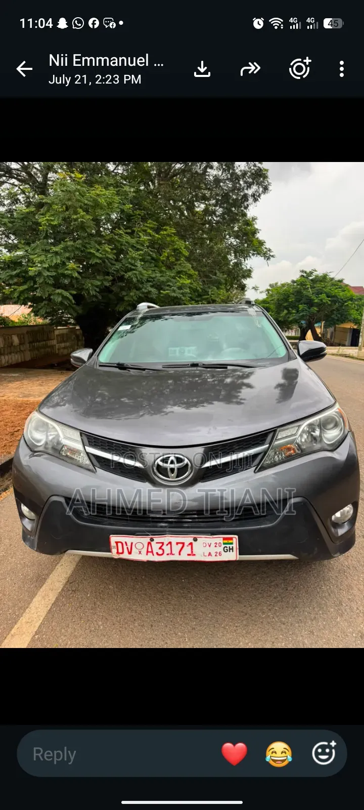 Toyota RAV4 2014 Gray