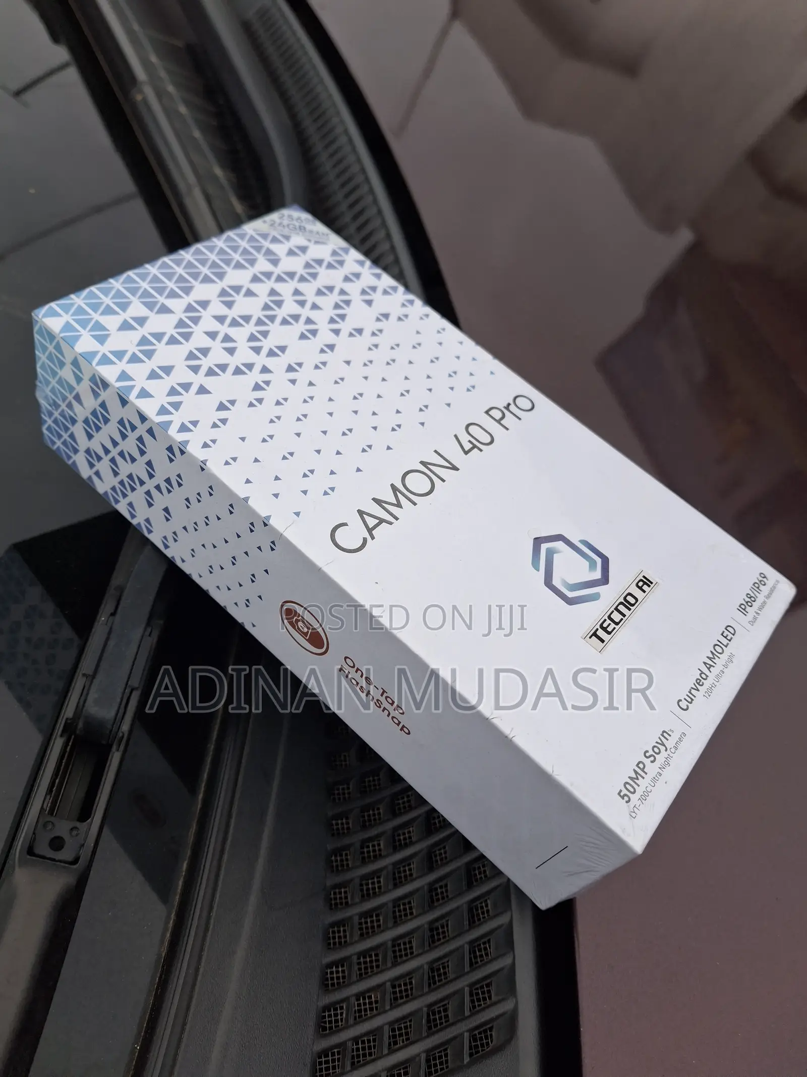 New Tecno Camon 40 Pro 4G 256 GB Black