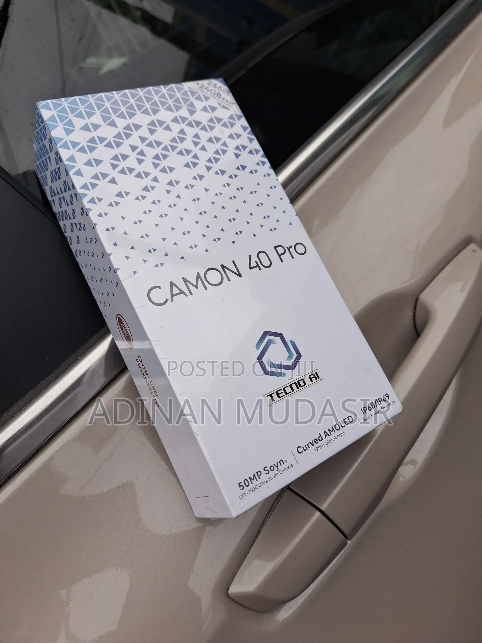 New Tecno Camon 40 Pro 4G 256 GB Black