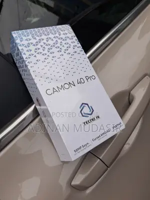 New Tecno Camon 40 Pro 4G 256 GB Black