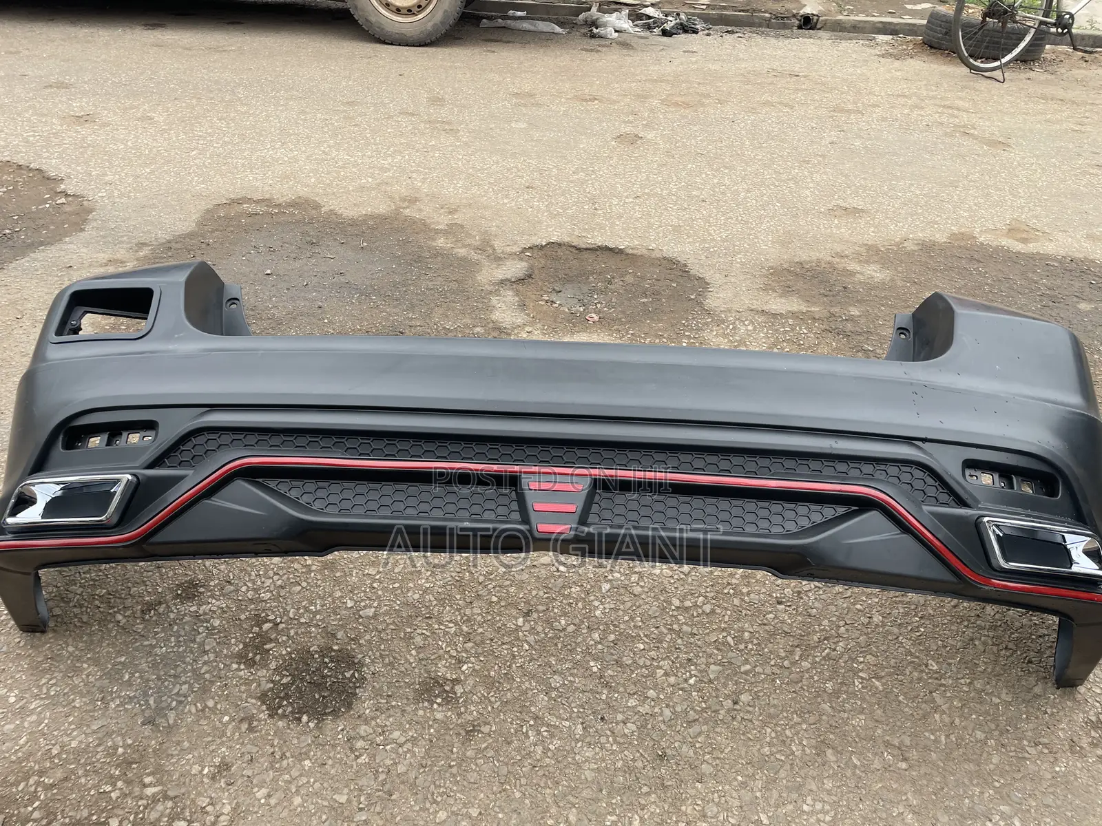 Highlander 2012 Back Bumper Complete