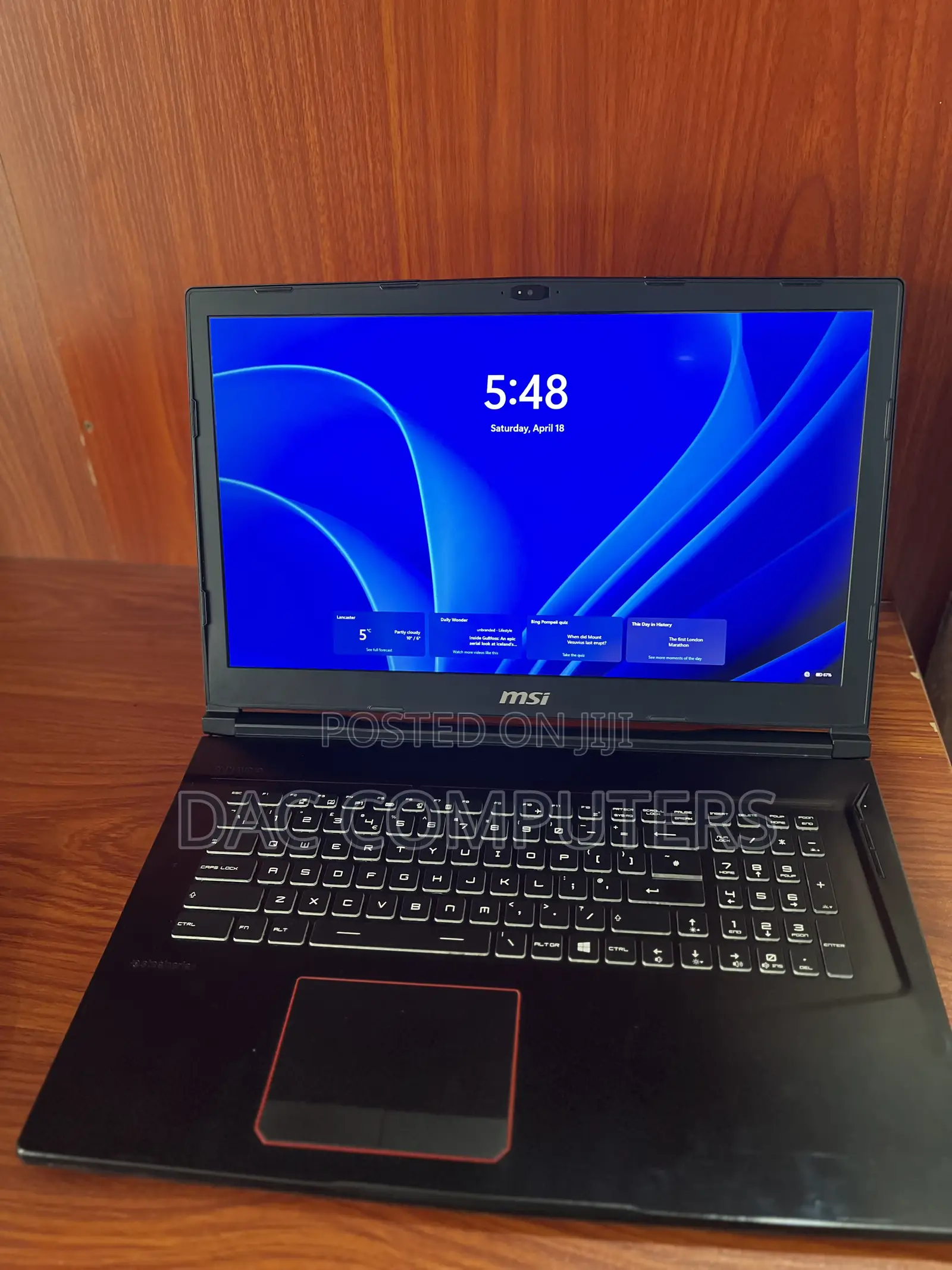 Laptop MSI GE73VR 7RE Raider 16GB Intel Core i7 SSD 512GB
