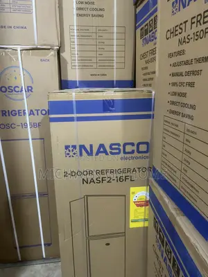 Nasco F2-16fl 138L Double Door Top Freezer