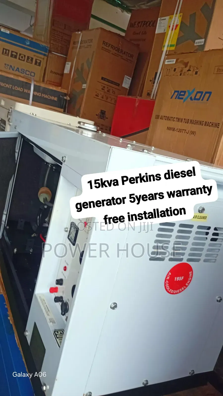 15kVA Diesel Massive Power Supply for Commercial Industrial Use