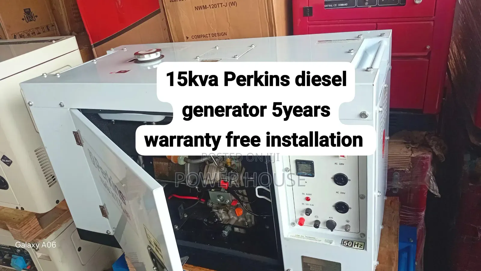 15kVA Diesel Massive Power Supply for Commercial Industrial Use