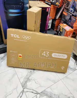 Extremely Affordable TCL 43” Qled Smart Satellite Android FHD TV 
