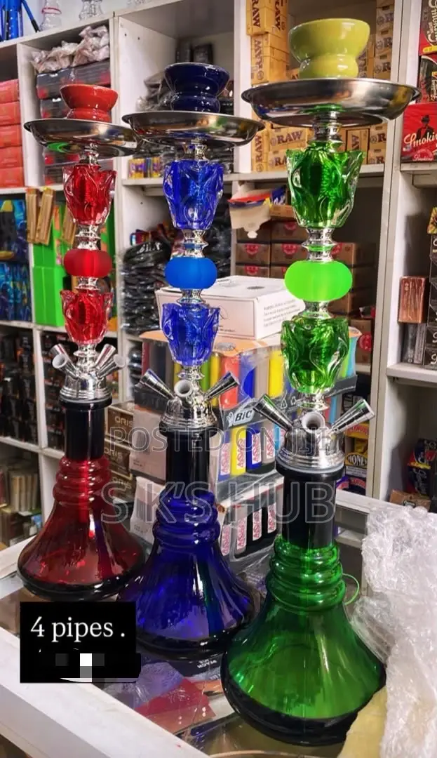 4 Pipes Shisha Pot ( 4 Hoses)