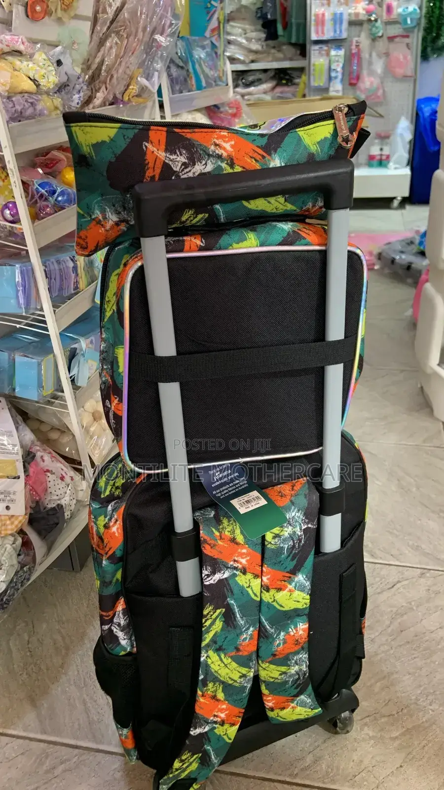 3 in 1 Dragging School Bags