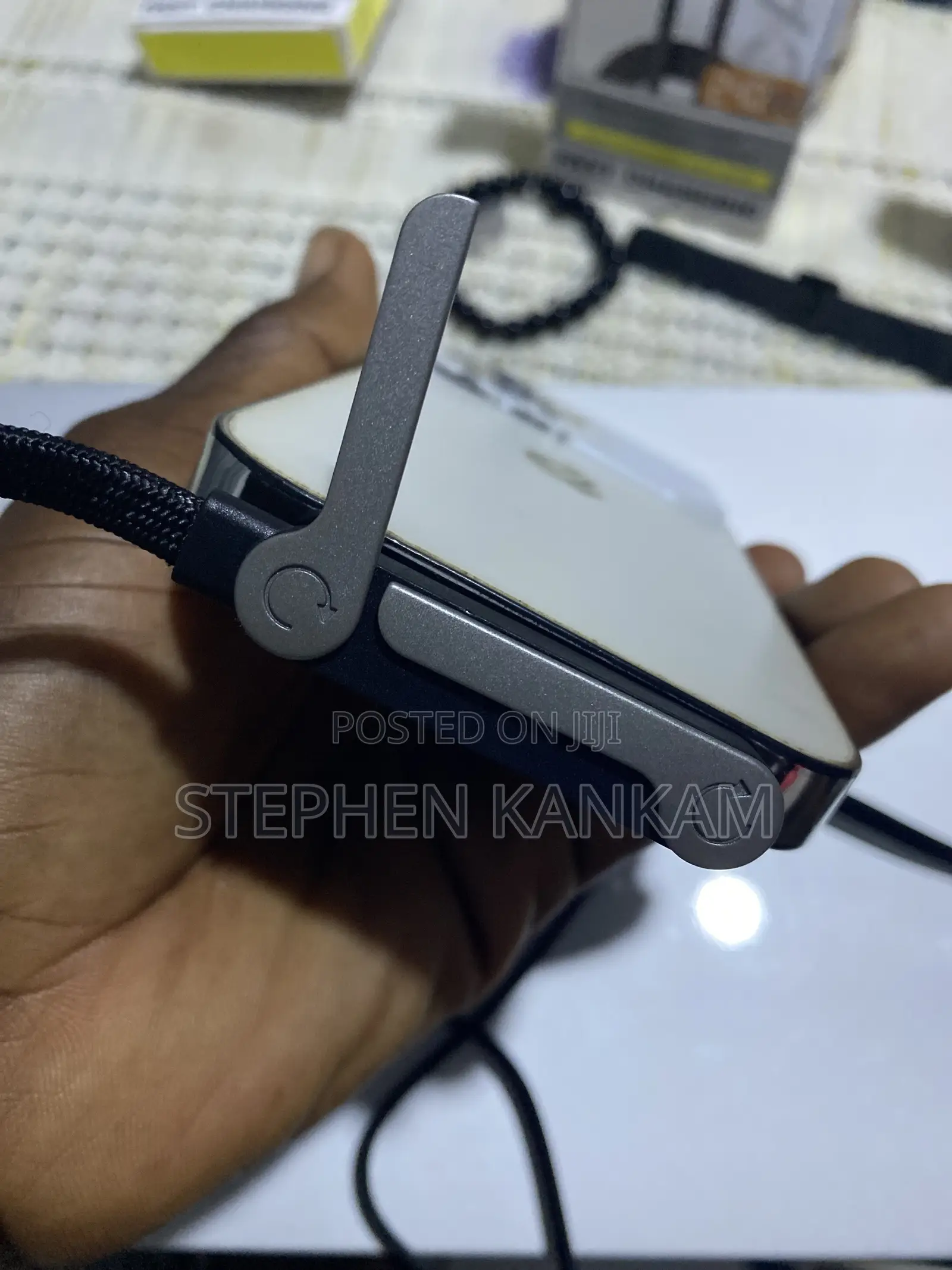 240W USB-C Fast Charging Cable With Foldable Phone Stand