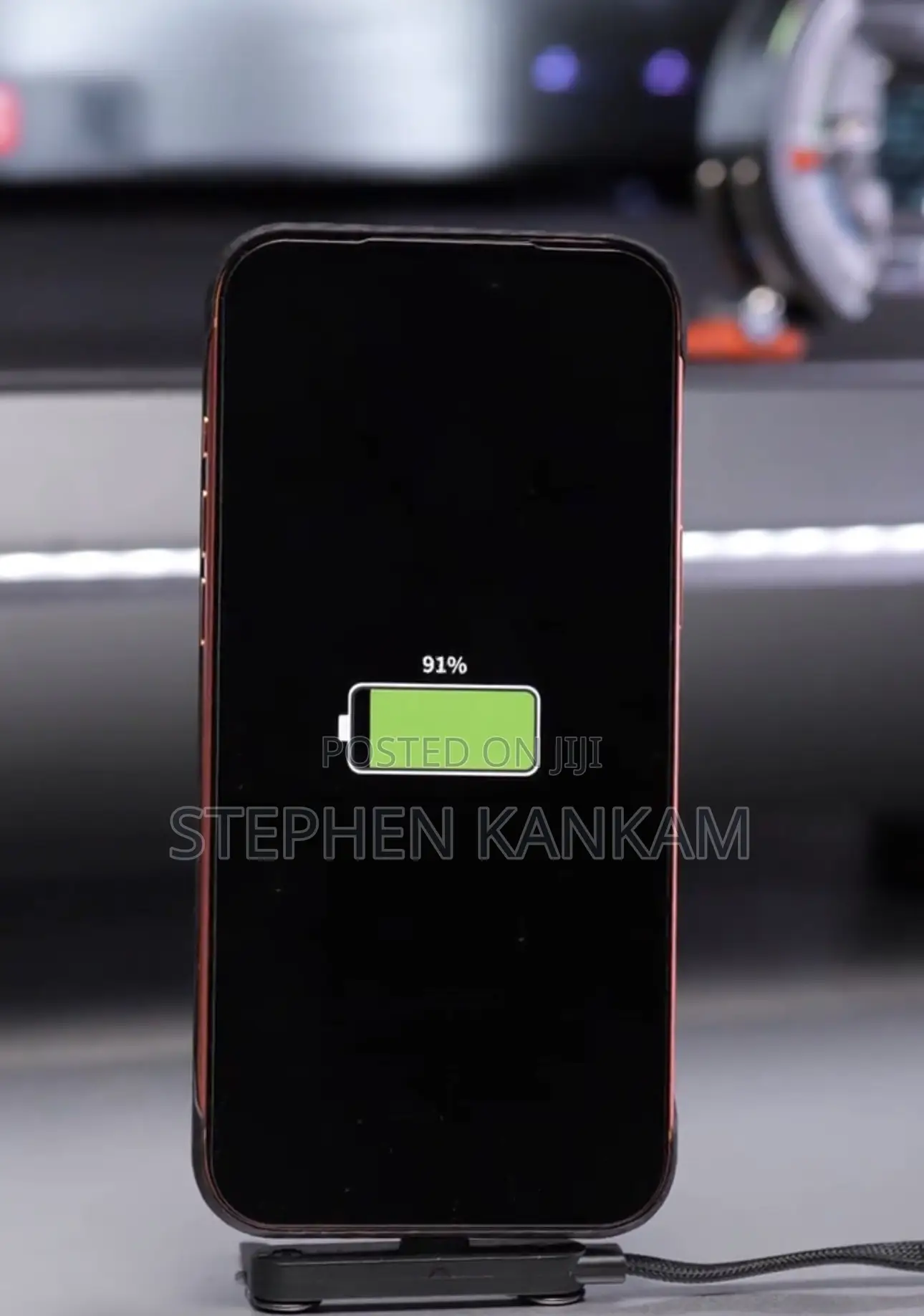 240W USB-C Fast Charging Cable With Foldable Phone Stand