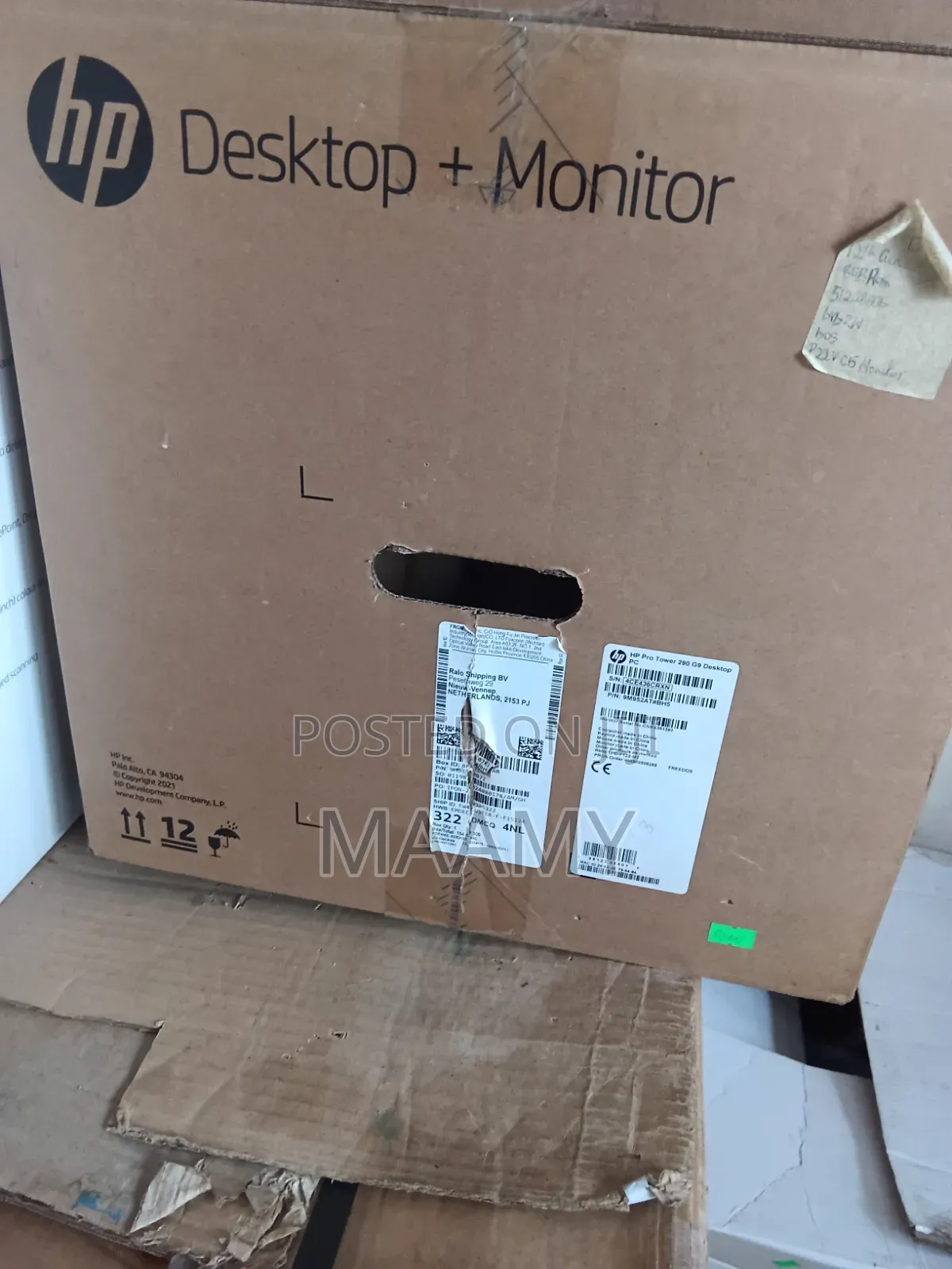 New Desktop Computer HP 290 G9 8GB Intel Core i3 SSD 512GB