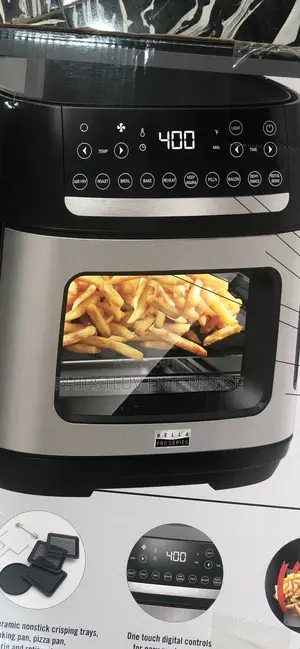 Brand New Bella Touchscreen Air Fryer Pizza Oven With Rotisserie