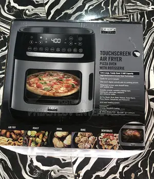 Brand New Bella Touchscreen Air Fryer Pizza Oven With Rotisserie