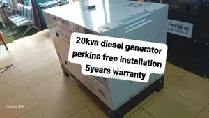 Original UK Perkins 20kW Silent Generator – Heavy Duty Power