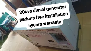 Original UK Perkins 20kW Silent Generator – Heavy Duty Power