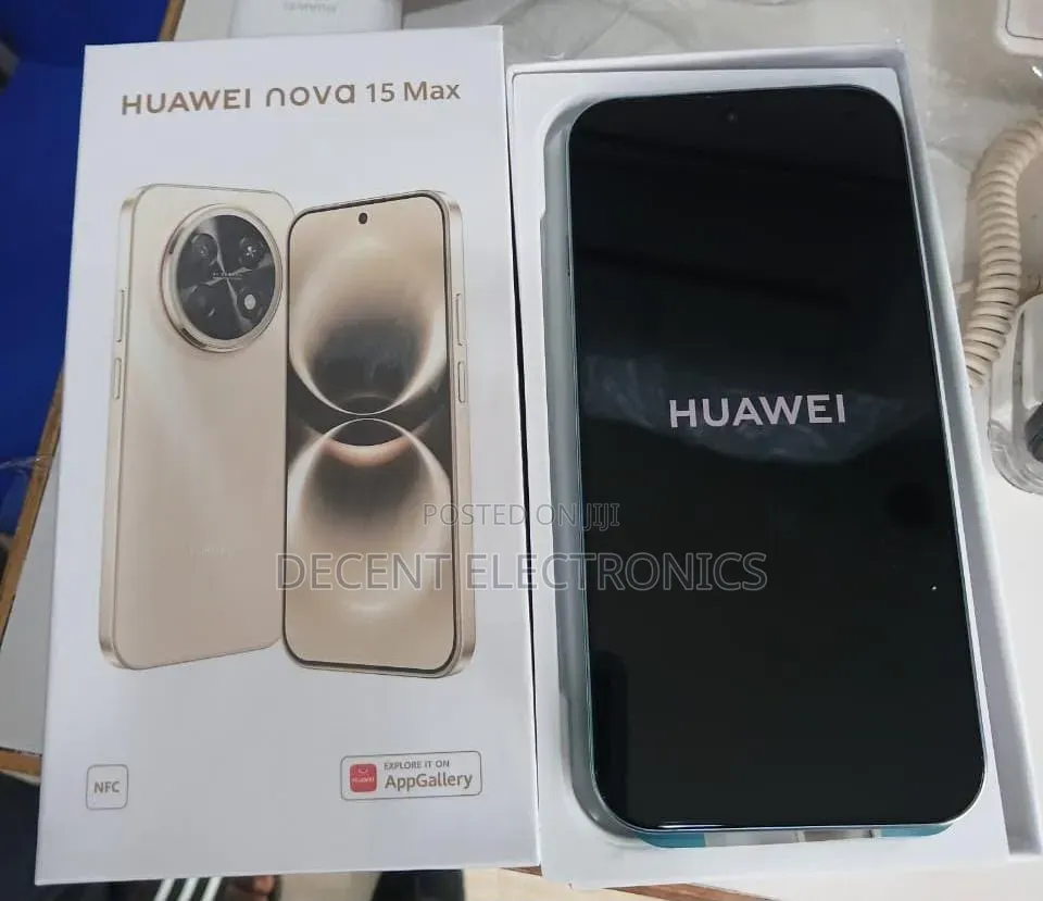 New Huawei nova 15 Max 256 GB Black
