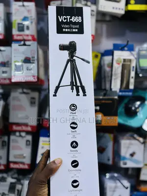VCT-668 Video Tripod