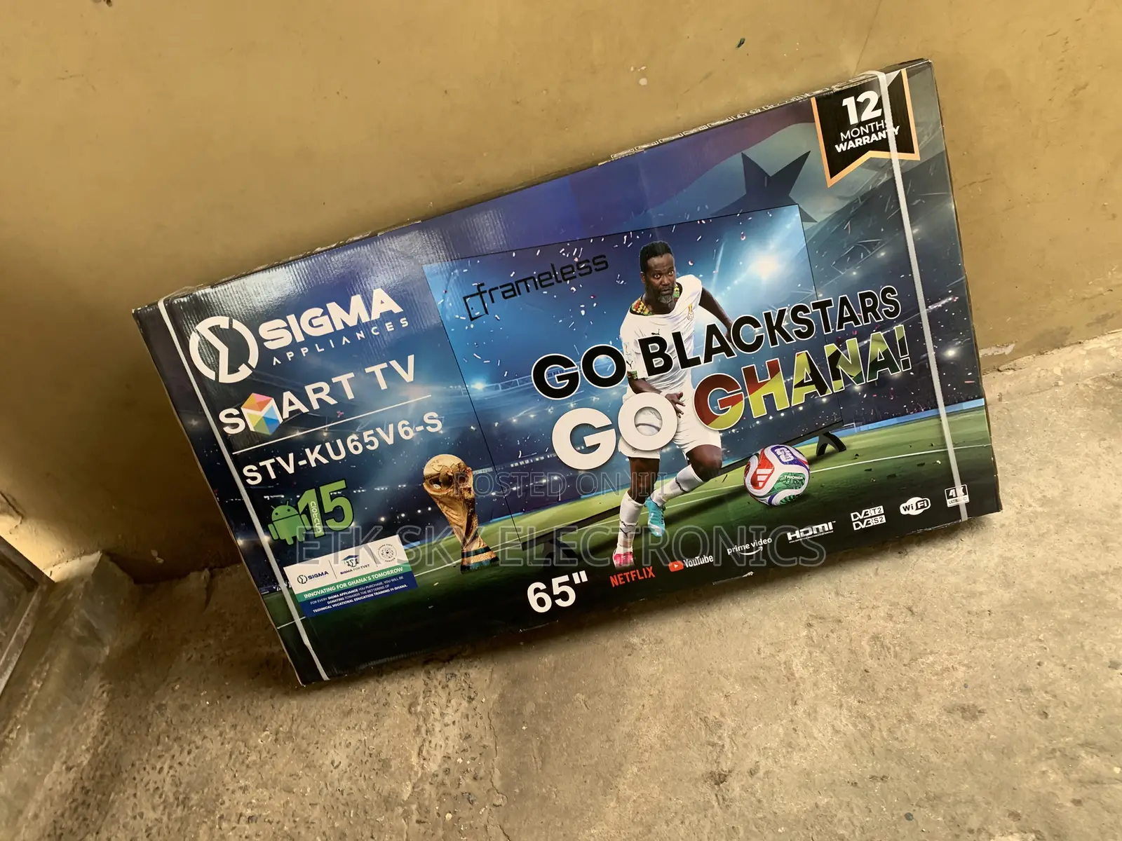Sigma 65 Inch Smart TV