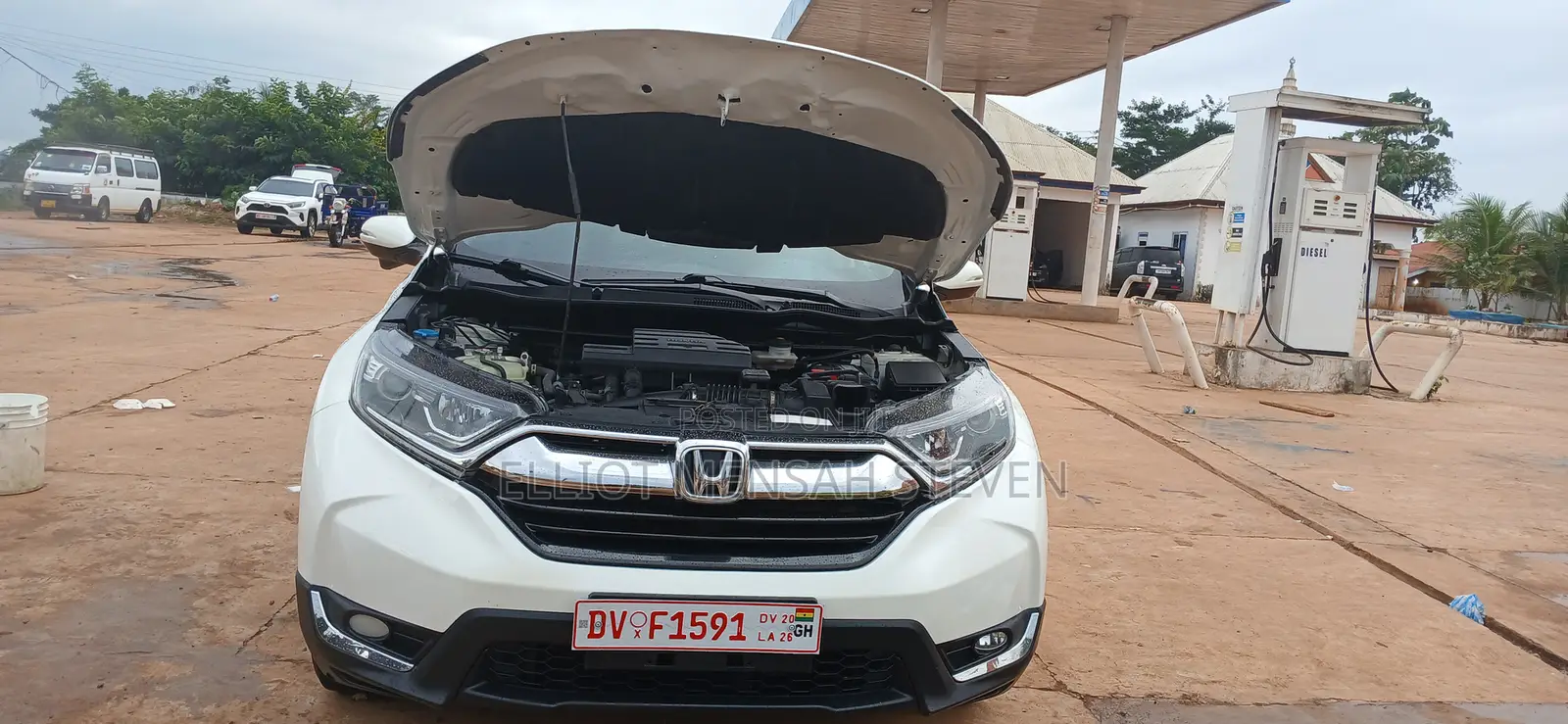 Honda CR-V EX 4dr SUV AWD (1.5L 4cyl CVT) 2017 White