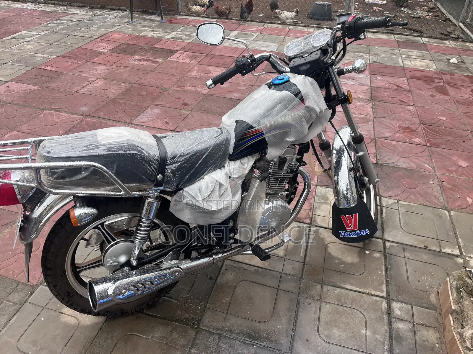 New Haojue HJ125-8K 2026 Black
